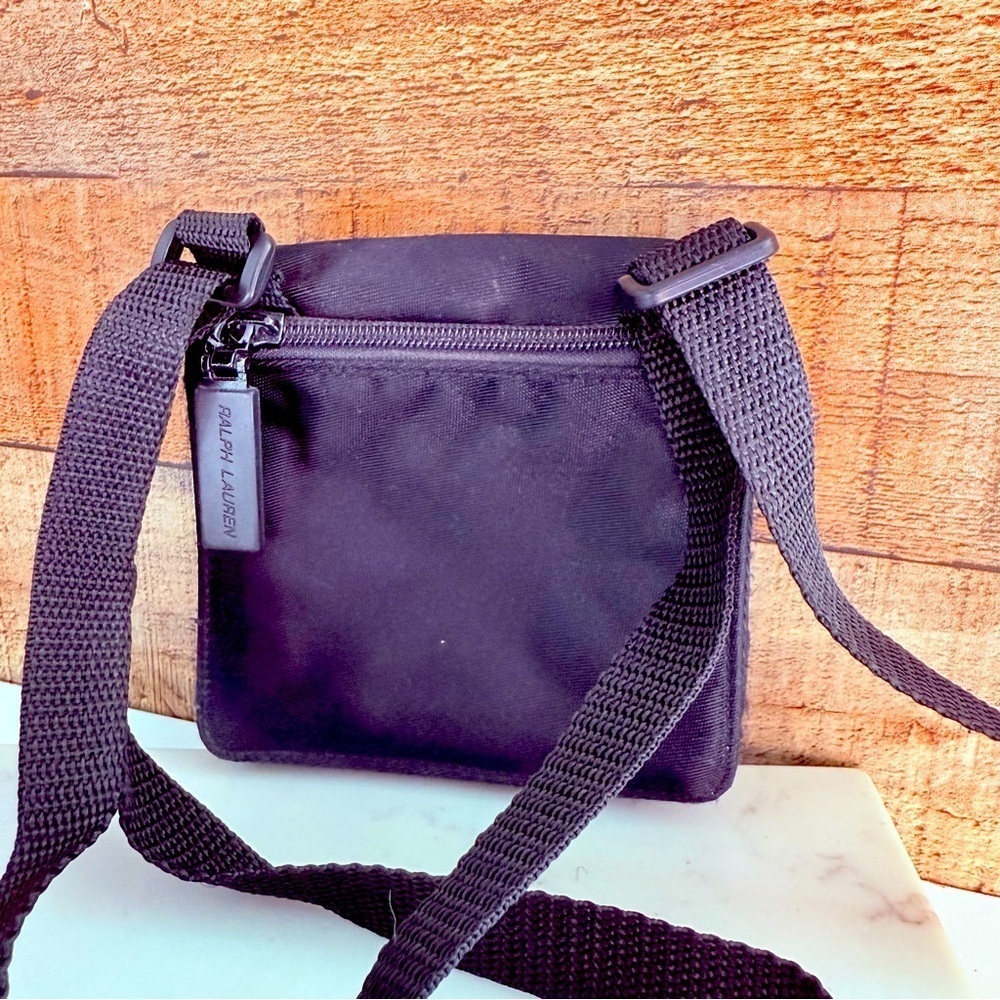 Unisex Ralph Lauren Polo Sport Vintage Y2K Mini Crossbody Bag - Picture 2 of 9